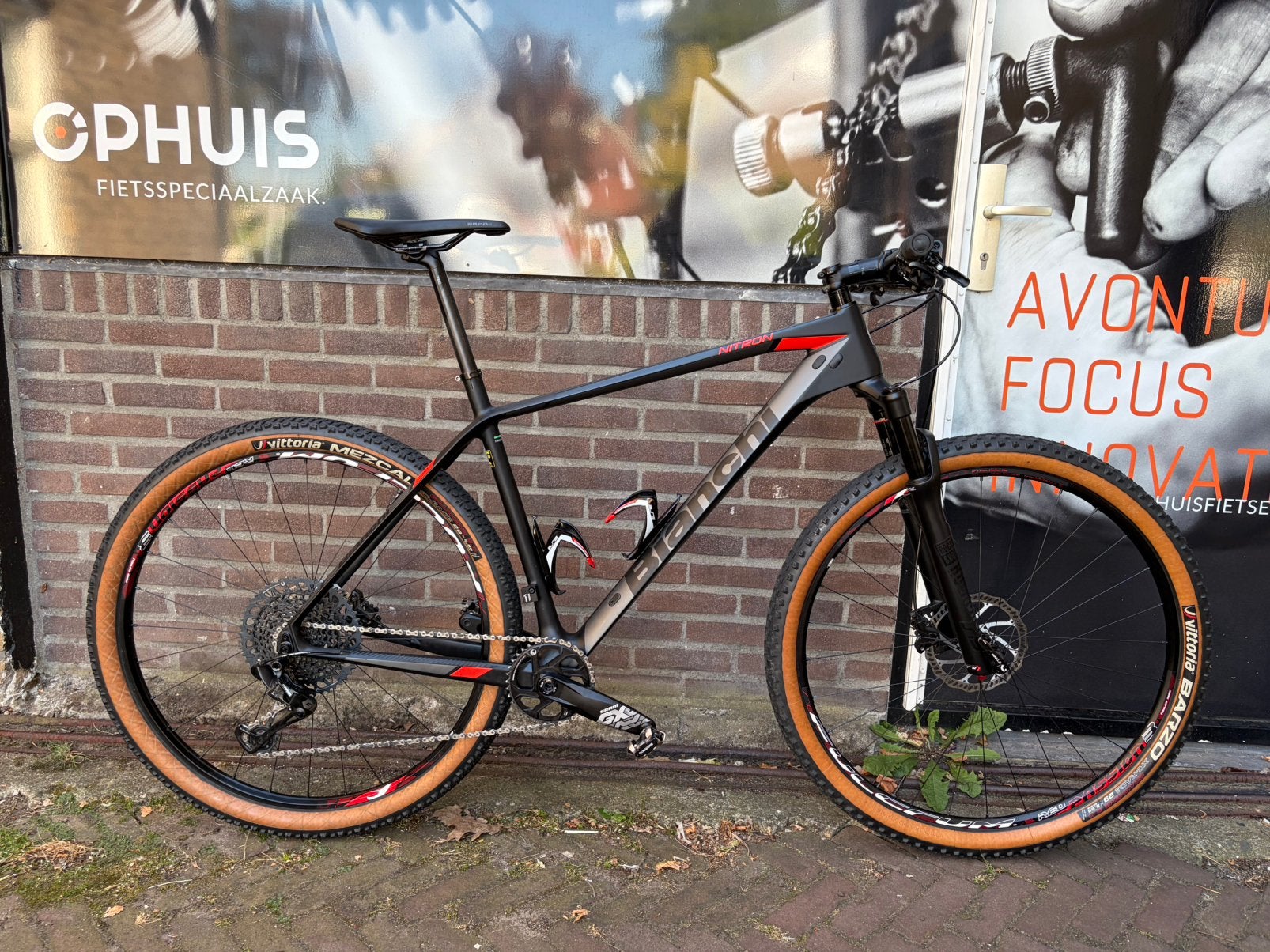 Bianchi nitron 29 carbon XL, super staat!, Ophalen, Zo goed als nieuw, Overige merken, Versnellingen