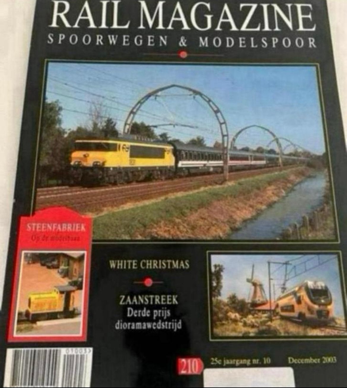 Rail Magazine Spoorwegen & Modelspoor December 2003, Ophalen of Verzenden, Zo goed als nieuw, Trein