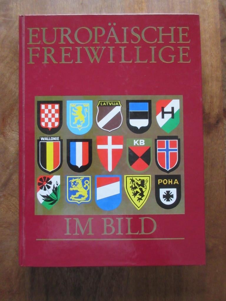 WAFFEN-SS EUROPAISCHE FREIWILLIGE, Verzamelen, Militaria | Tweede Wereldoorlog, Ophalen of Verzenden, Duitsland, Boek of Tijdschrift