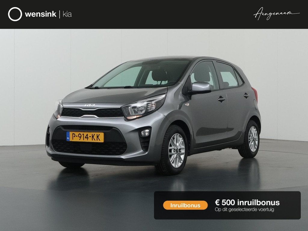 Kia Picanto 1.0 DPi DynamicLine | Navigatie | Parkeercamera, Auto's, Kia, Voorwielaandrijving, Stof, Gebruikt, 4 stoelen