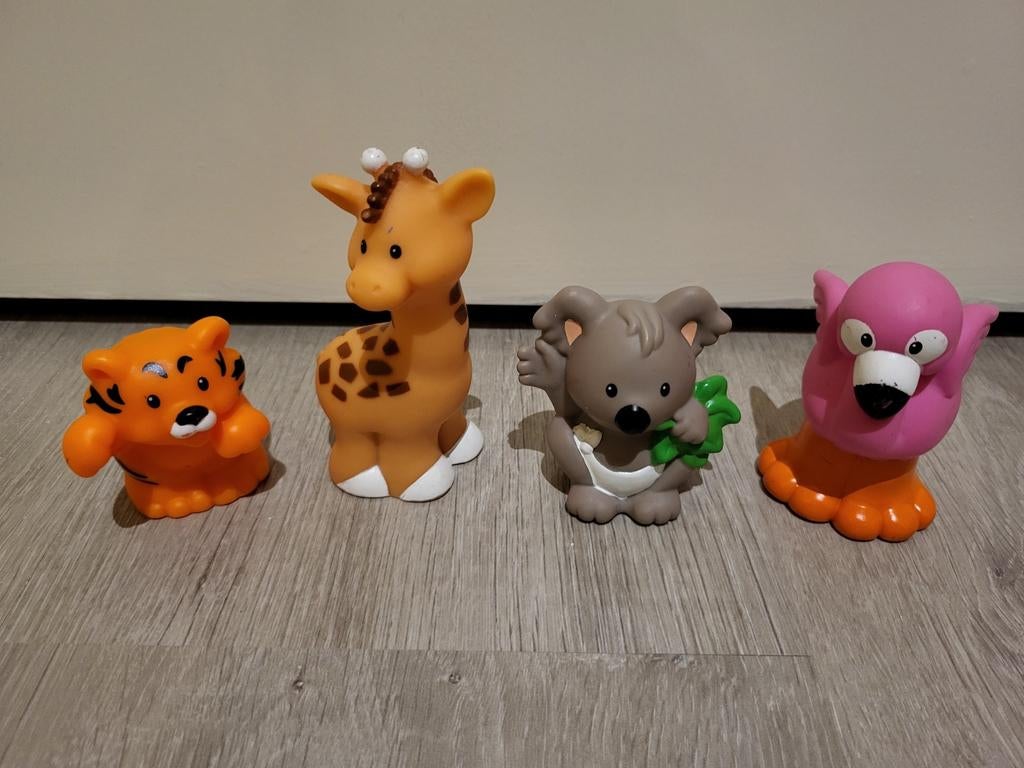 Leuke dierentuin dieren Little People, Ophalen of Verzenden, Zo goed als nieuw, Speelset