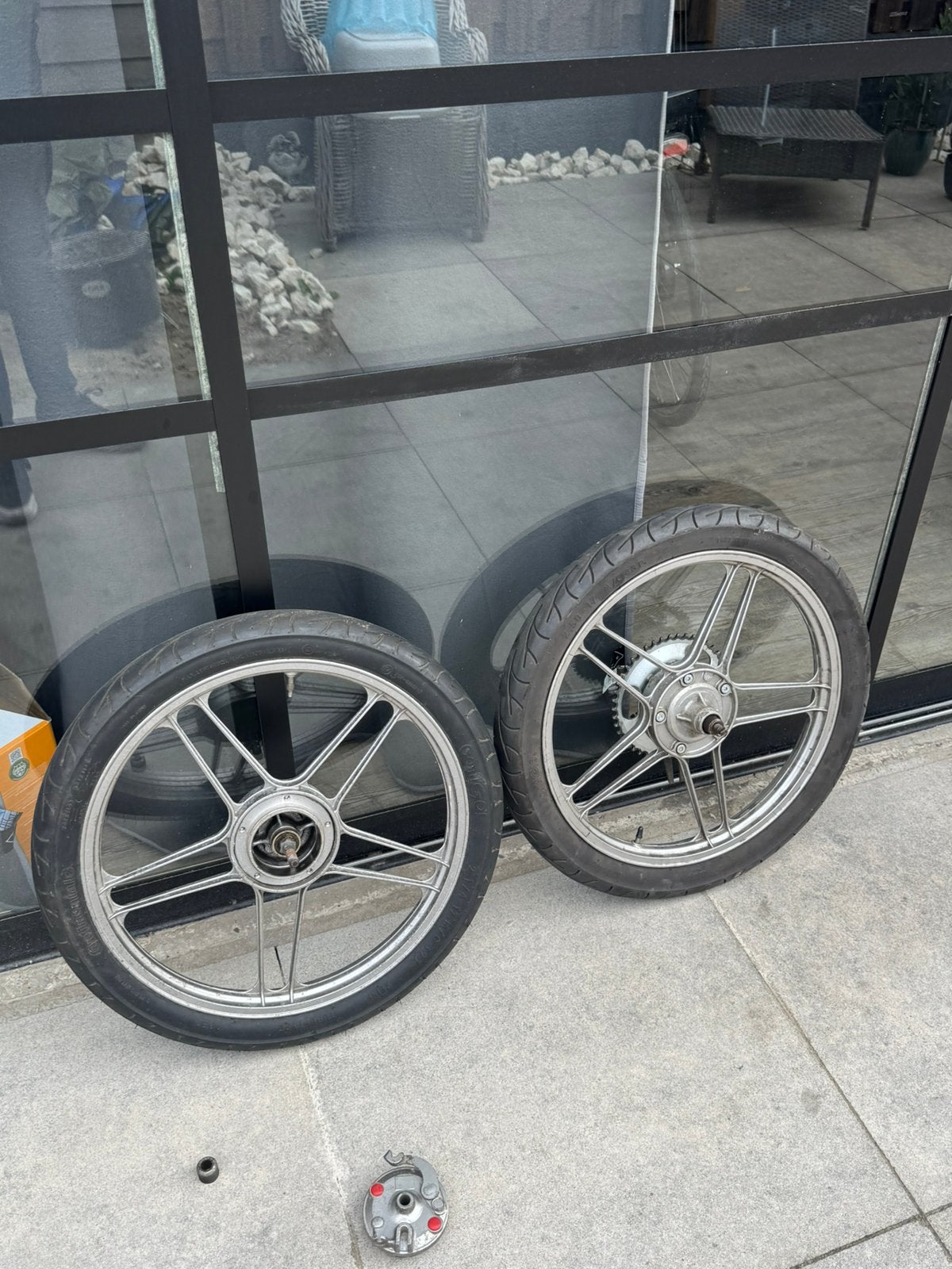 Nette puch velgen, Fietsen en Brommers, Ophalen, Zo goed als nieuw, Overige typen
