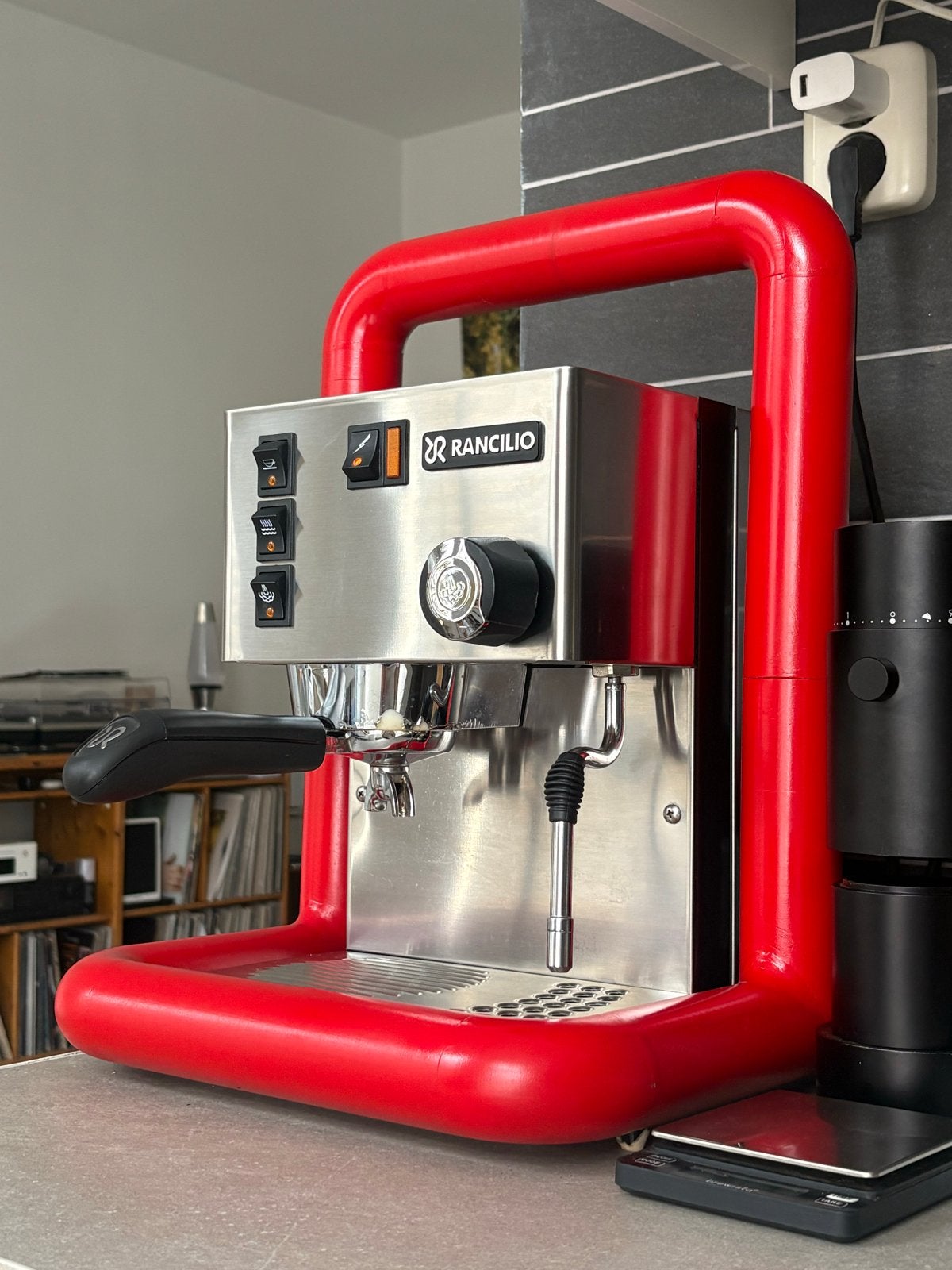 Rancilio Silvia v3 espressomachine, Espresso apparaat, Koffiebonen, Zo goed als nieuw, 2 tot 4 kopjes