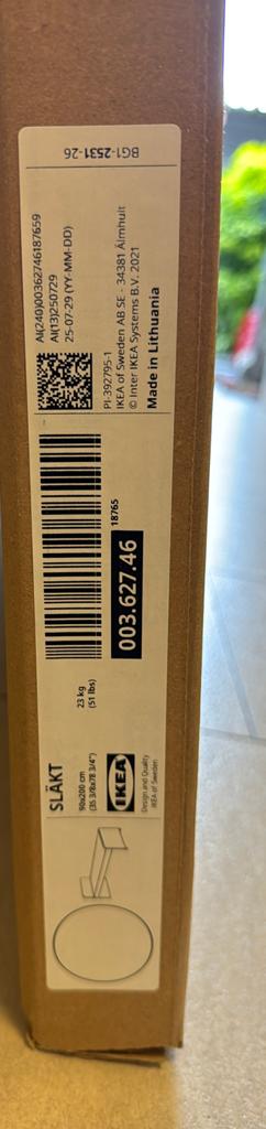 Ikea kinderbed, 85 tot 100 cm, Nieuw, Ophalen of Verzenden, Lattenbodem