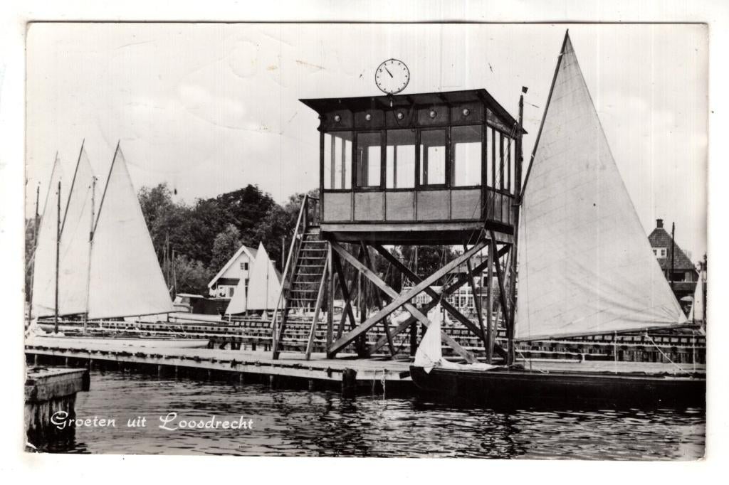 Loosdrecht Hilversum Ottenhome Uitkijktoren, Verzenden, 1940 tot 1960, Gelopen, Utrecht