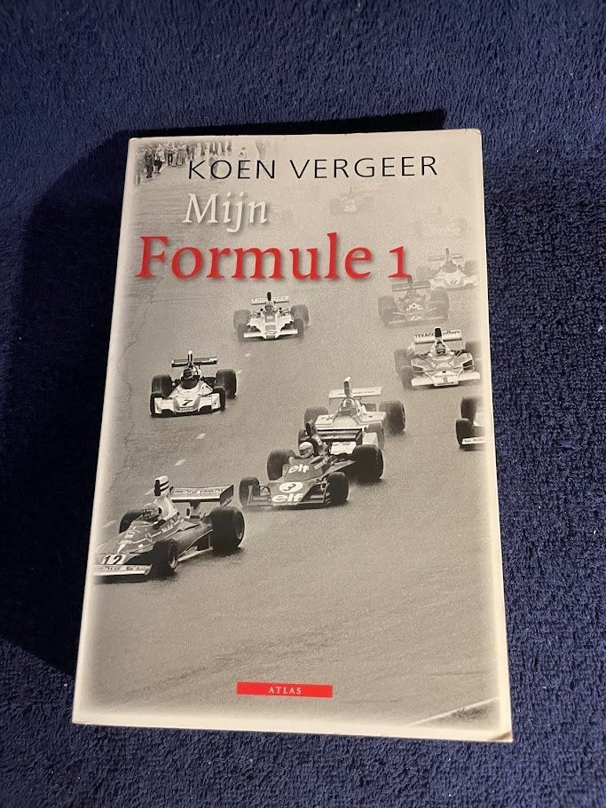 Boek: Mijn Formule 1 – Koen Vergeer., Gelezen, Ophalen of Verzenden, Overige sporten, Koen Vergeer.