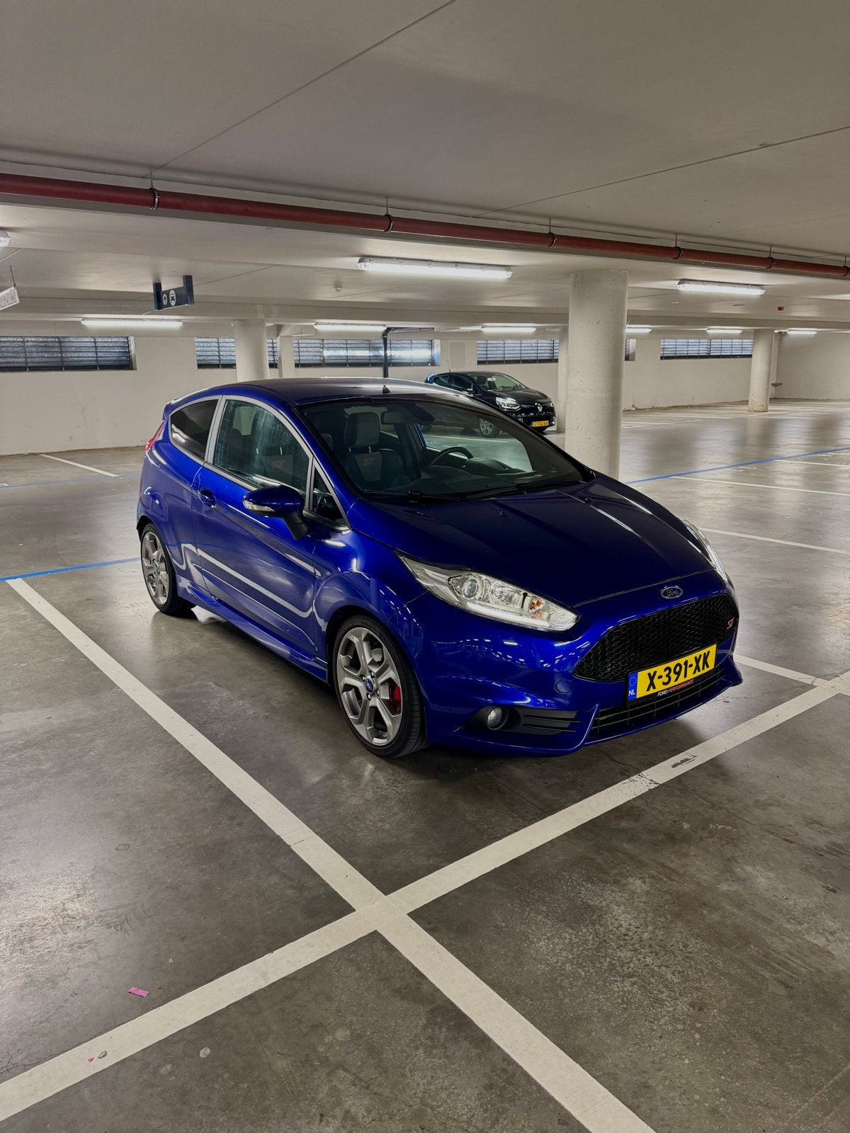 Ford Fiesta ST2 1.6 Full Option 190pk, Auto's, Ford, Voorwielaandrijving, 1063 kg, Zwart, Leder en Stof