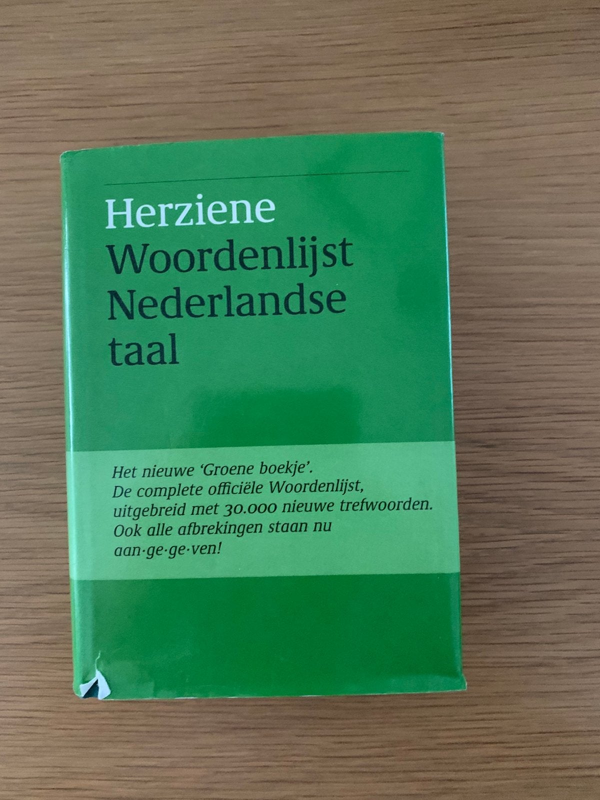 Het groene boekje, Boeken, Ophalen of Verzenden, Zo goed als nieuw, Overige uitgevers, Nederlands