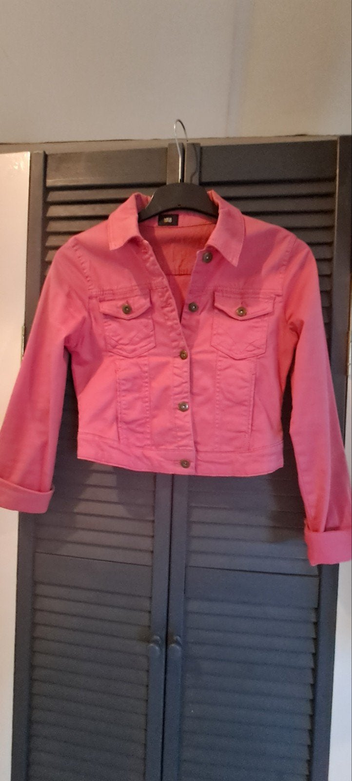 Kort roze jasje, Kleding | Dames, Verzenden, Zo goed als nieuw, Maat 36 (S), Roze