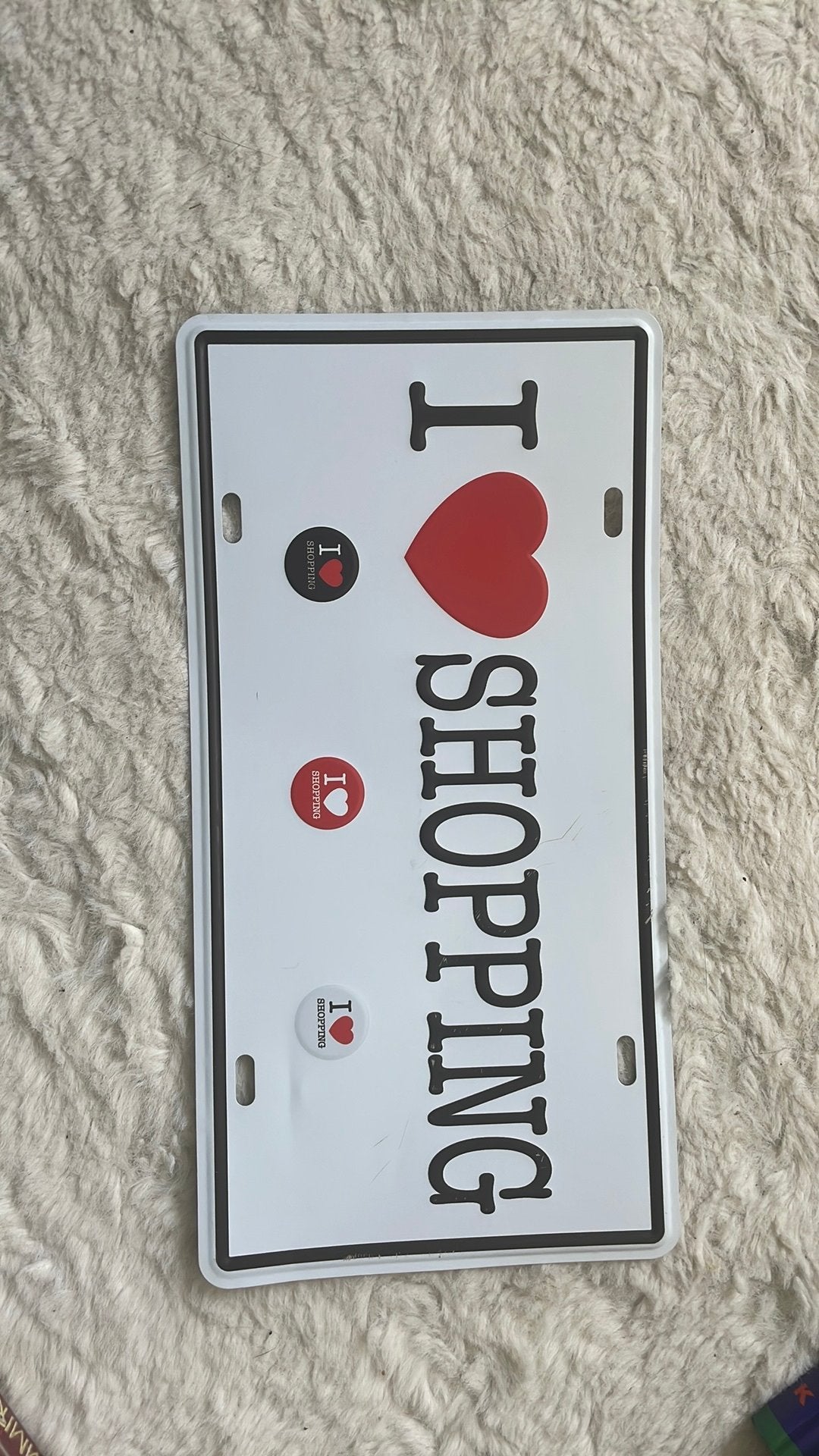 Bordje, Ophalen of Verzenden, Zo goed als nieuw