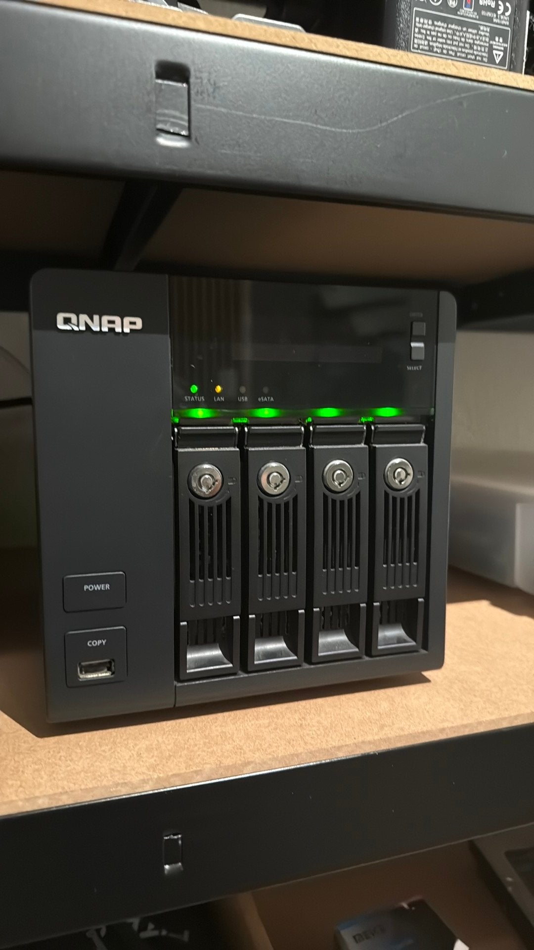 QNAP TS- 459, Computers en Software, Ophalen of Verzenden, Gebruikt