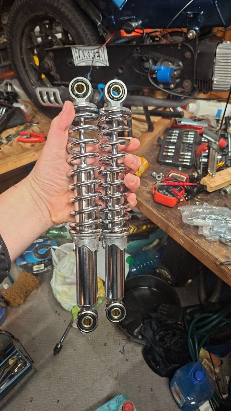 Nieuwe staat schokbrekers 300mm, Ophalen, Nieuw, Frame, Onbekend