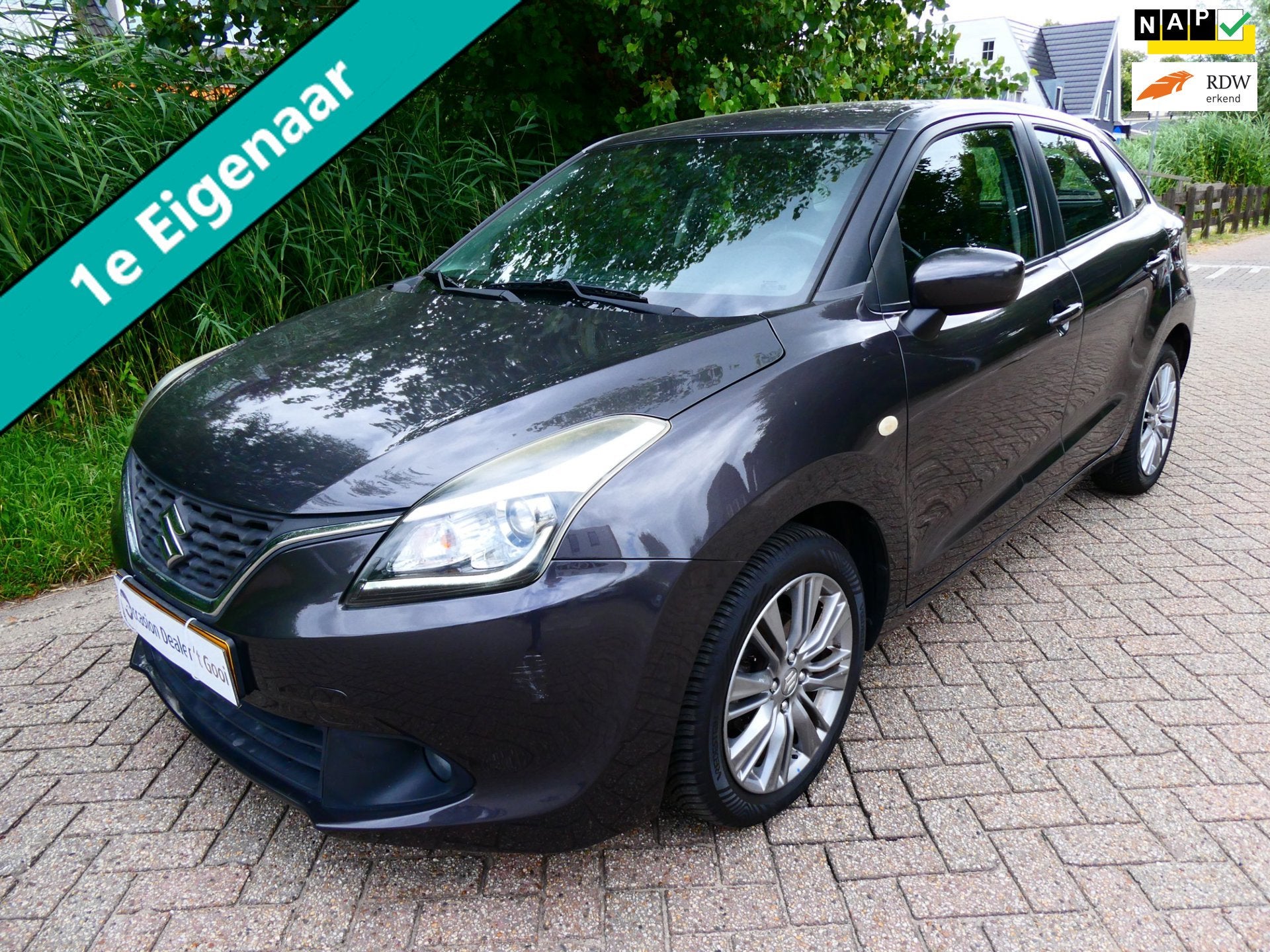 Suzuki Baleno 1.2 Excl. 4-Cilinder 1e eig Automaat Airco LED, Auto's, Suzuki, Stof, Gebruikt, 4 cilinders, 23 km/l