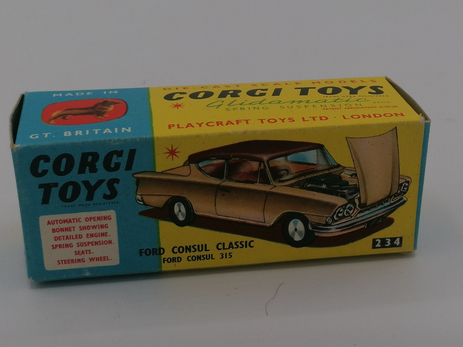 Corgi toys Ford Consul 234, Ophalen of Verzenden