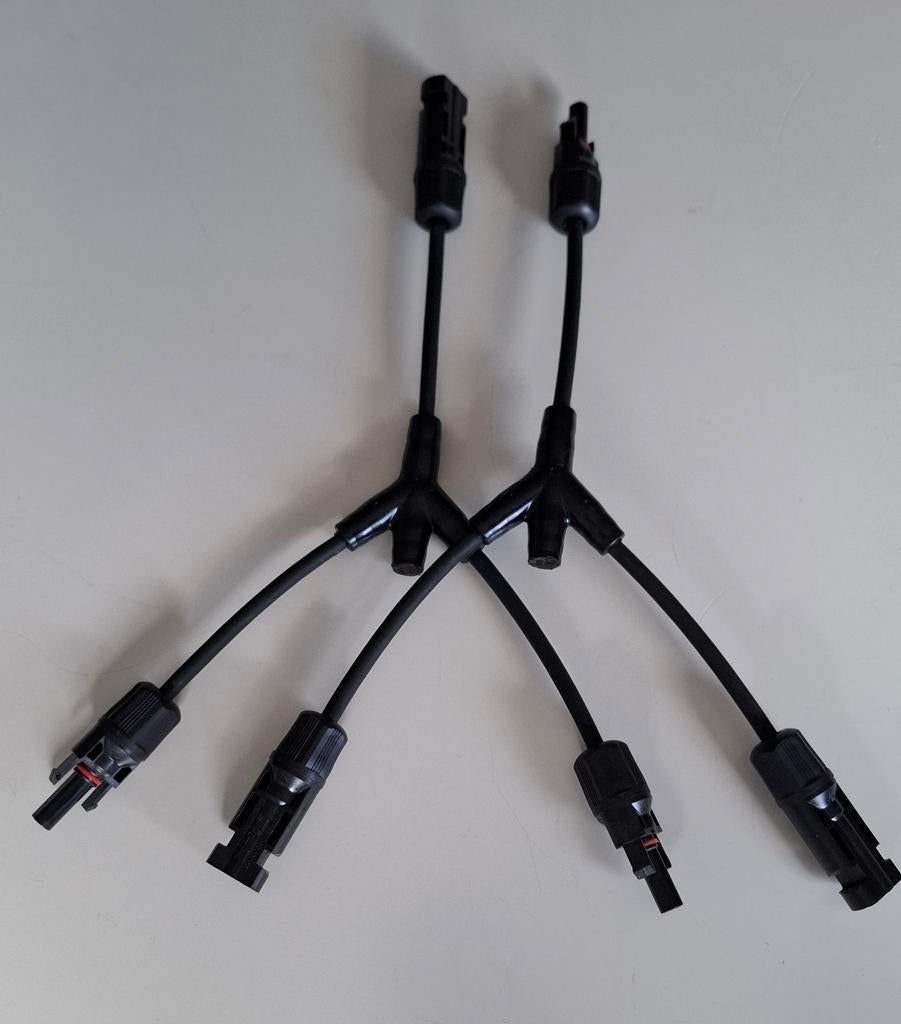 MC4 Y-splitter voor zonnepanelen (2 stuks), Ophalen of Verzenden, Road2Europe, Info@road2europe.com, 3124PB8