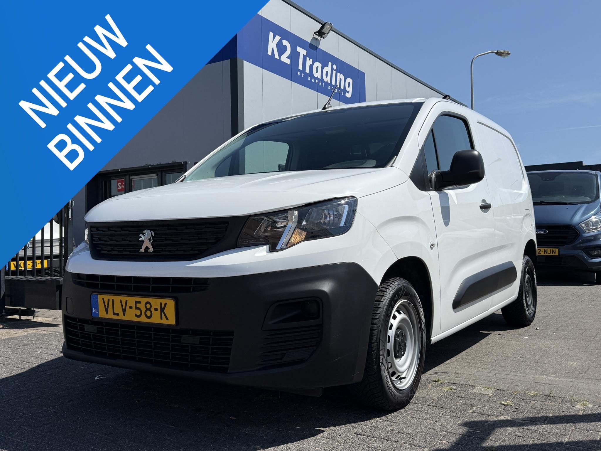 Peugeot Partner 1.5 BlueHDI Pro, Auto's, Voorwielaandrijving, Stof, Gebruikt, Origineel Nederlands
