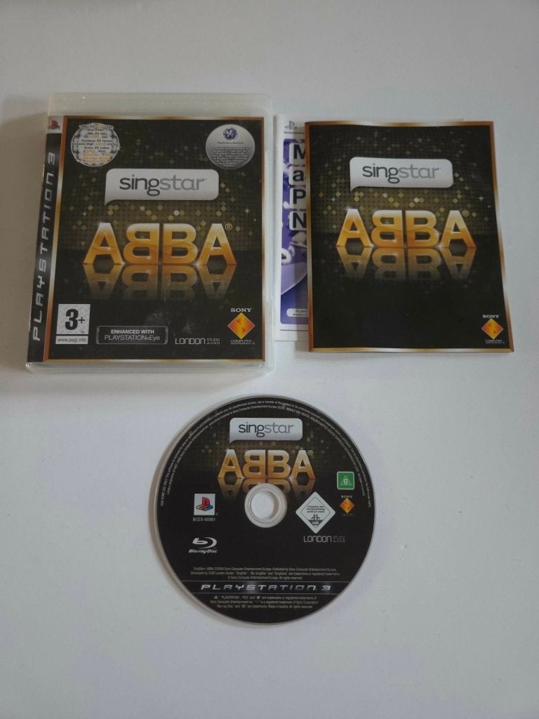 Playstation 3 (PS3) - SingStar Abba - 11249, Spelcomputers en Games, Muziek, Ophalen of Verzenden, Zo goed als nieuw, 3 spelers of meer