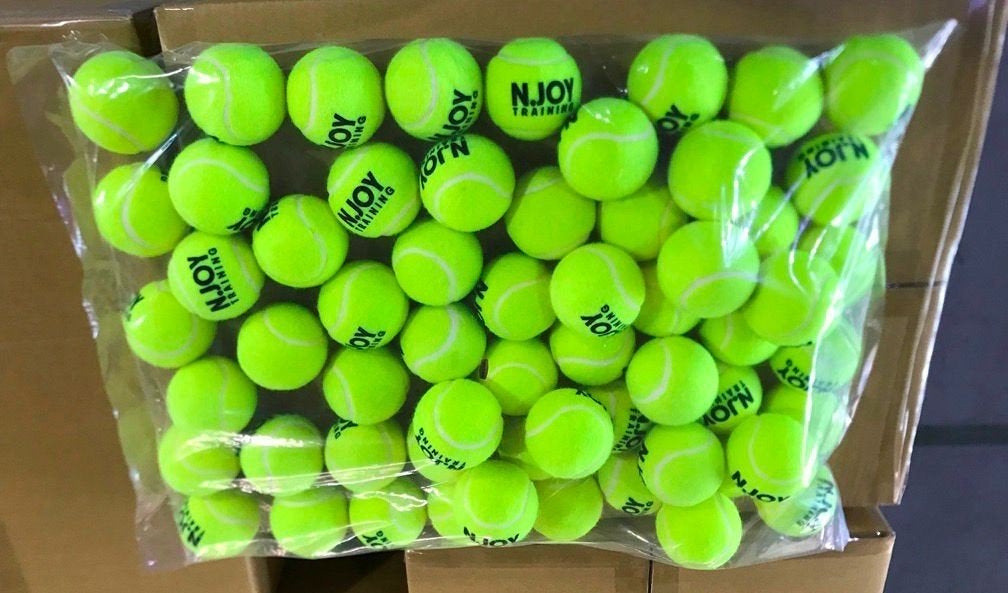 Tennis Trainingsballen NIEUW, Overige merken, Grip of Snaar, L00, Nieuw