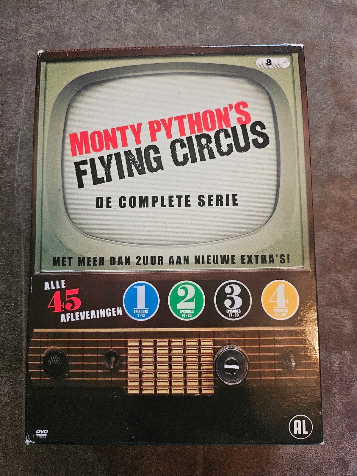 Monty Python's Flying Circus - 8 DVD Boxset, Alle leeftijden, Nederlands, Ophalen of Verzenden, Komedie