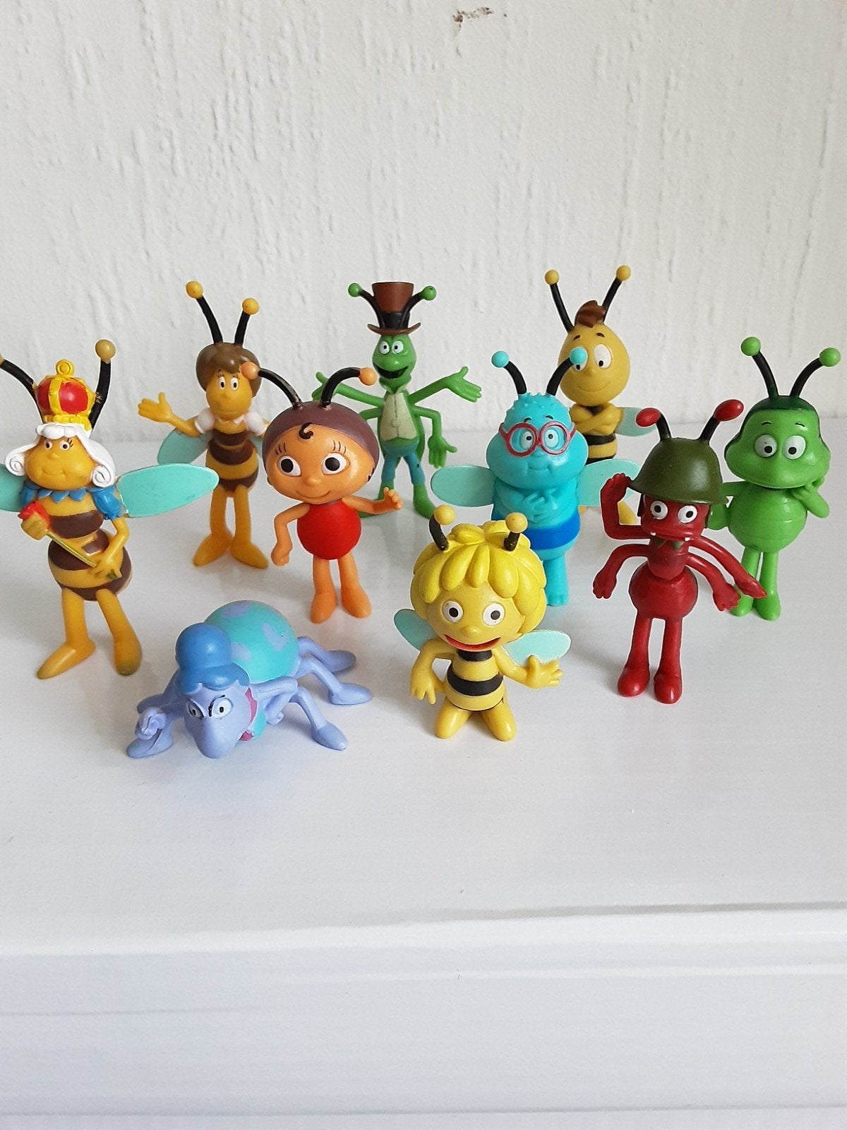 Leuke set Maja de bij poppetjes/figuurtjes, Ophalen of Verzenden, Zo goed als nieuw