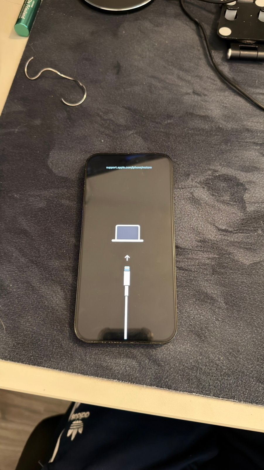 iPhone 14 Pro Max 128GB Zwart herstelmodus