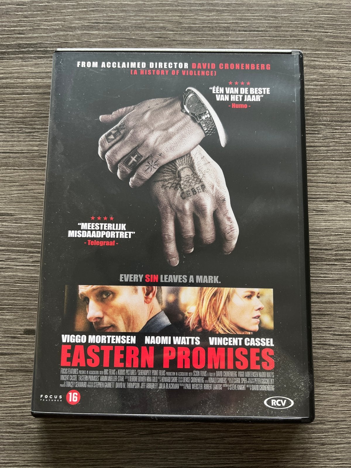 Eastern Promises DVD - Misdaadthriller met Viggo Mortensen, Maffia en Misdaad, Vanaf 16 jaar, Nederlands, Ophalen of Verzenden