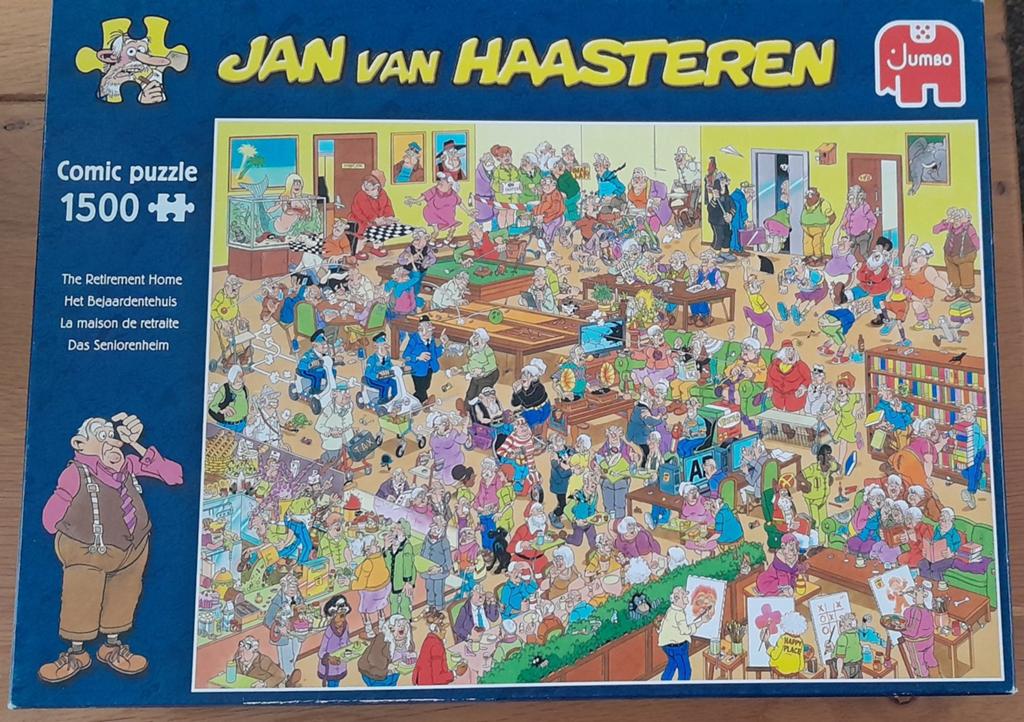 Jan van Haasteren puzzel, Hobby en Vrije tijd, Denksport en Puzzels, Ophalen of Verzenden, 500 t/m 1500 stukjes, Zo goed als nieuw