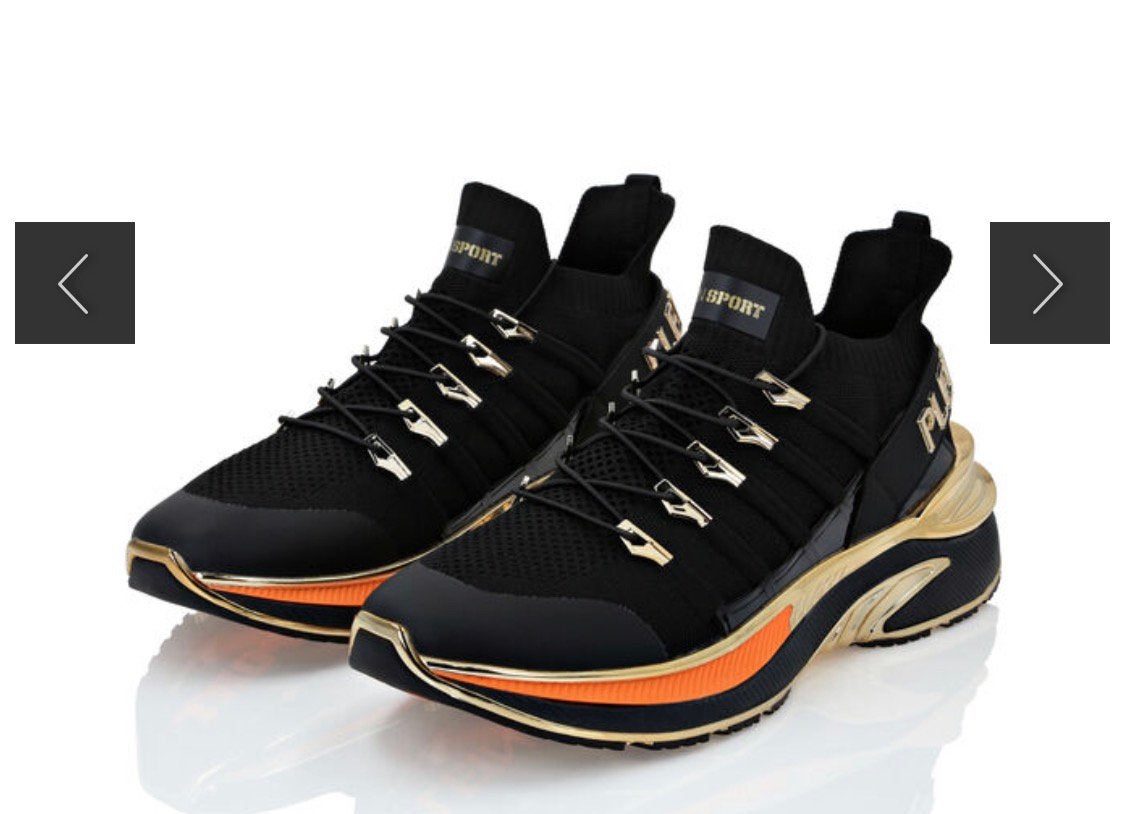 Phillip plein runner sneakers, Ophalen of Verzenden, Zo goed als nieuw, Sportschoenen, Zwart