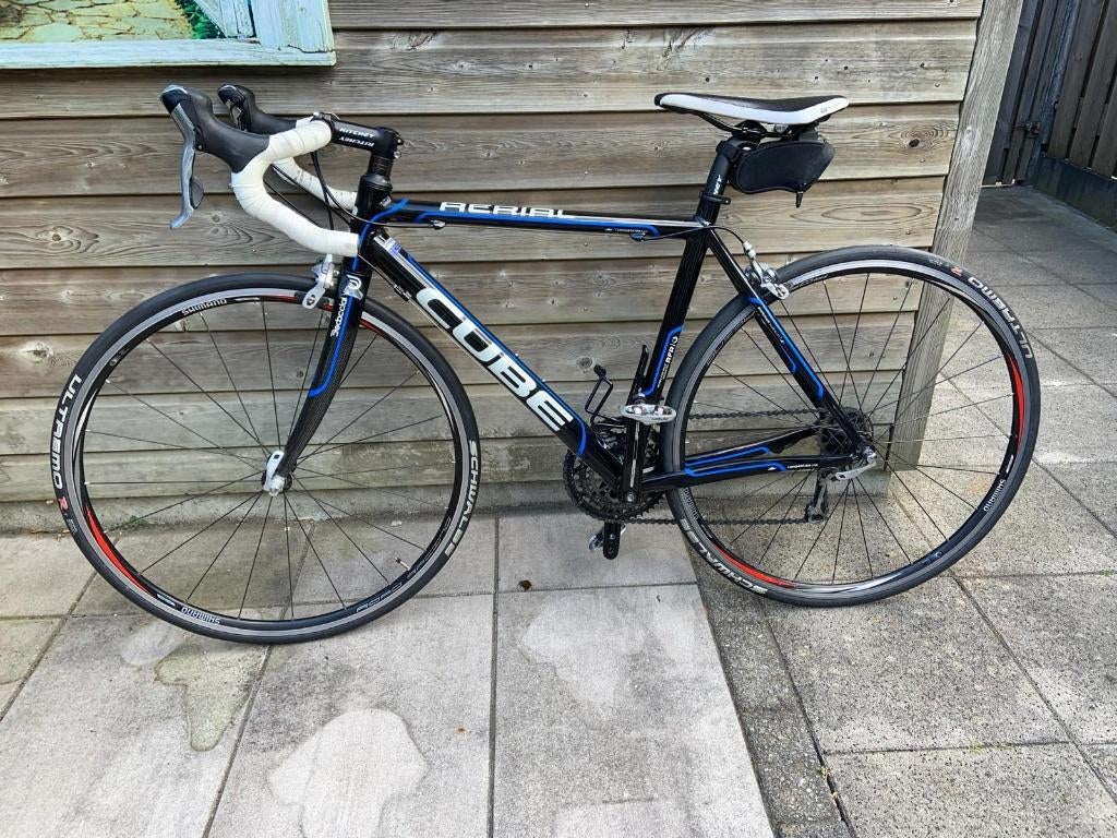 Racefiets Cube Ariel 21 versnellingen, Fietsen en Brommers, Fietsen | Racefietsen, 28 inch, Gebruikt, Aluminium, 49 tot 53 cm