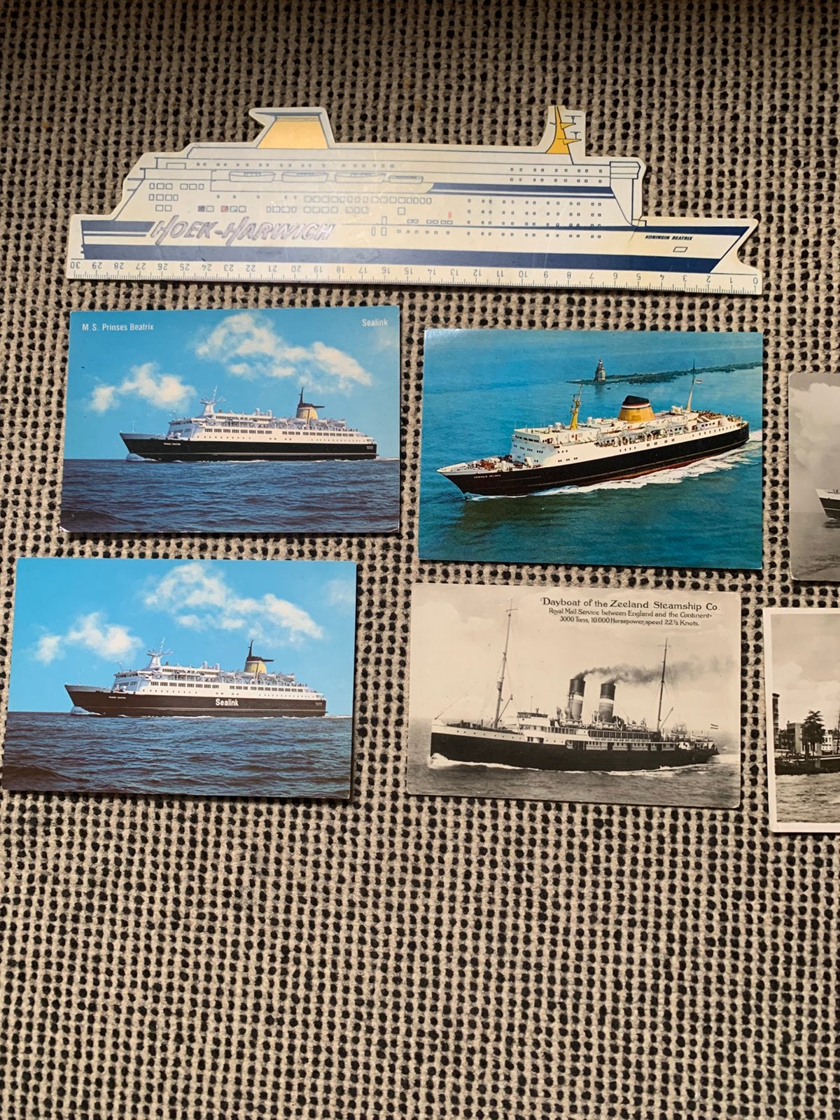 Stoomvaart Maatschappij Zeeland Hoek v Holland-Harwich, Ophalen of Verzenden, Overige thema's