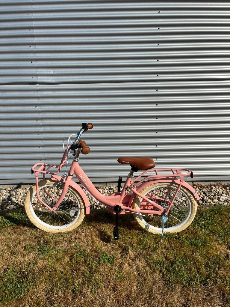 DERYAN Zoey Kinderfiets 16 inch – Roze – 4 tot 6 jaar, Team@deryan.com, Ophalen of Verzenden, Zo goed als nieuw, Marithaime 8 Elst