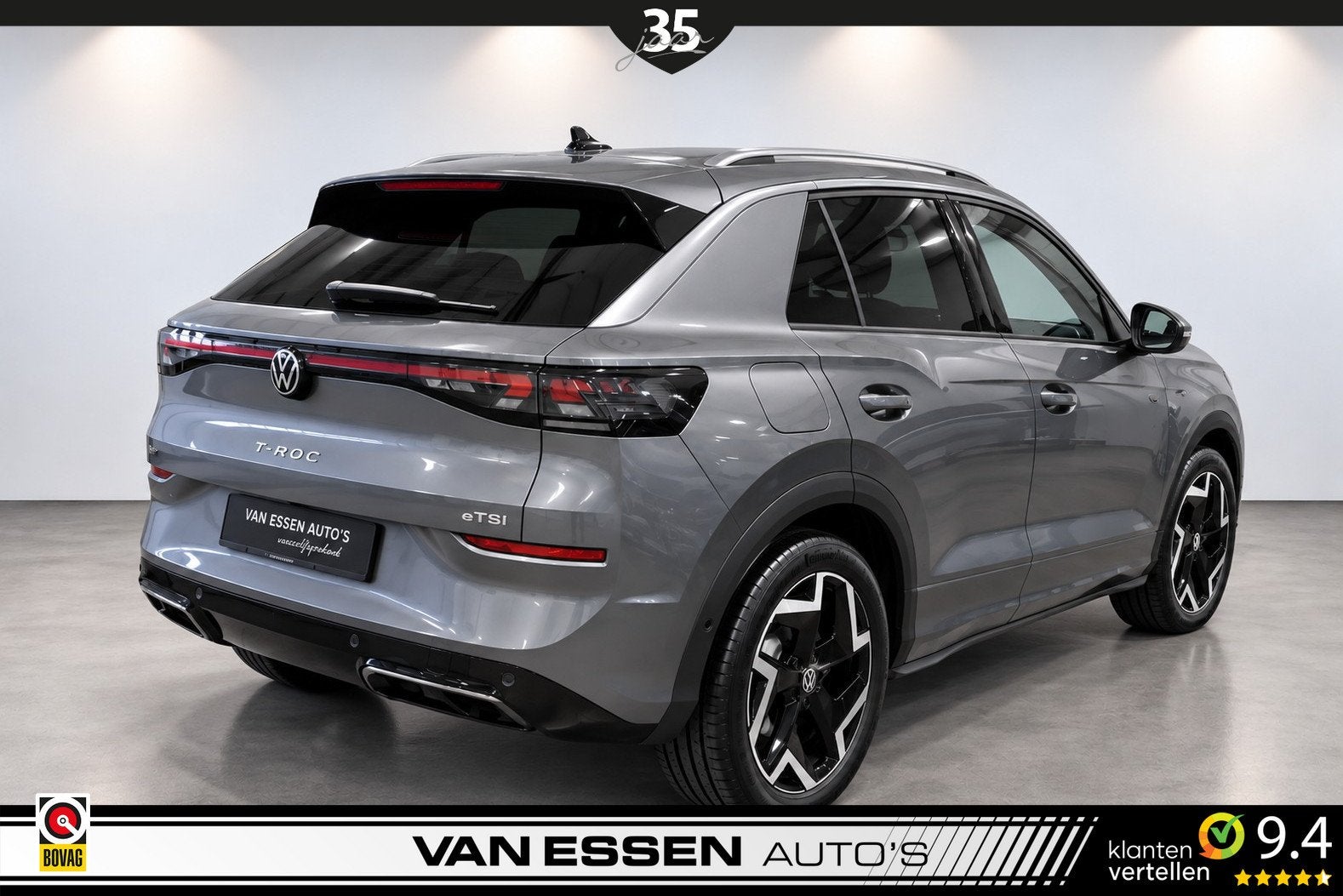 Volkswagen T-Roc 1.5 eTSI R-Line WORD VERWACHT! | TREKHAAK |, Auto's, Stof, 4 cilinders, Bedrijf, Hybride Elektrisch/Benzine