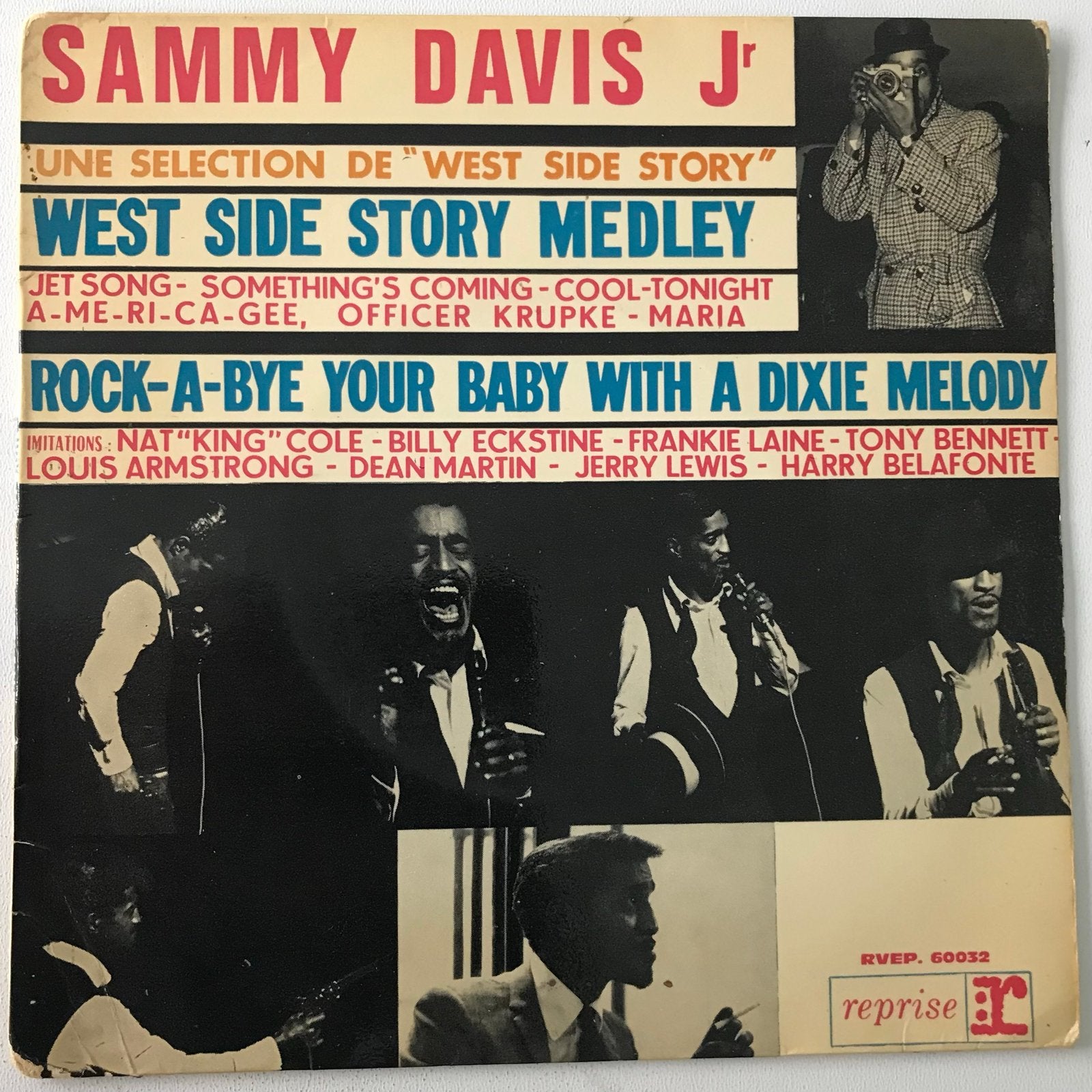 Sammy Davis Jr. - West Side Story Medley EP (Vinyl), Cd's en Dvd's, Vinyl Singles, Gebruikt, Pop, EP, 7 inch, Ophalen of Verzenden