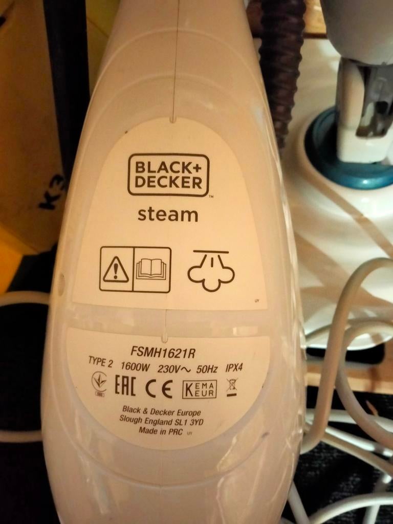Black&Decker Stoomreiniger FSMH1621R - Zo goed als nieuw, Ophalen