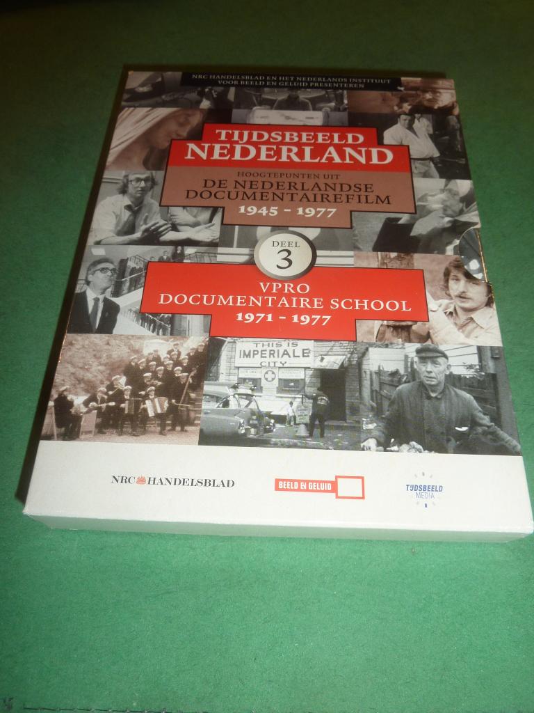 Deel 3 VPRO Documentaire school 1971-1977 3 dvd-box, Cd's en Dvd's, Dvd's | Documentaire en Educatief, Zo goed als nieuw, Kunst of Cultuur