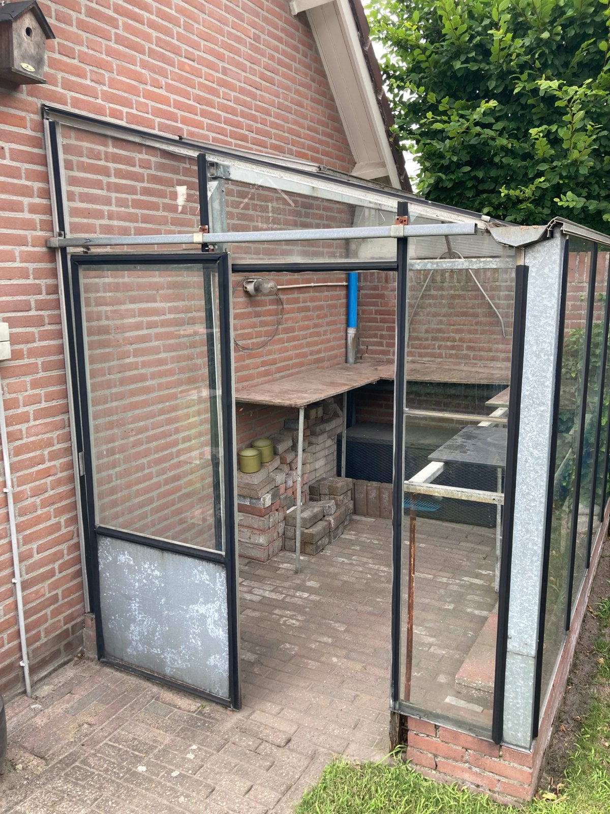 Muurkas, Ophalen, Gebruikt, Muurkas, Glas