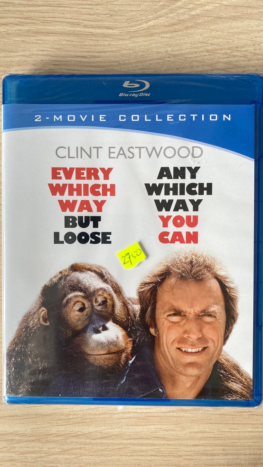 Every which way but loose 1 &2 blu ray NIEUW, Cd's en Dvd's, Ophalen of Verzenden, Nieuw in verpakking, Actie