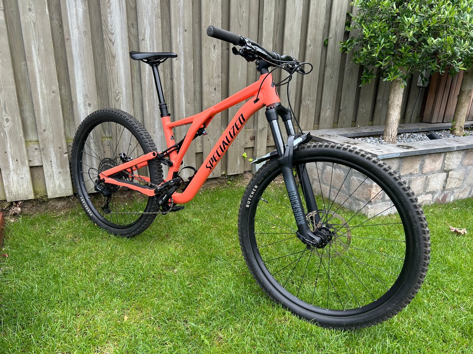 Specialized Stumpjumper Alloy 2022  Satin Blaze / Black S4, Fully, Ophalen of Verzenden, Zo goed als nieuw, Overige merken