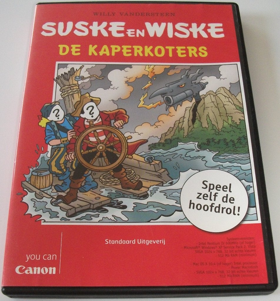 PC Game *** SUSKE EN WISKE ***, Overige genres, Overige typen, Ophalen of Verzenden, Zo goed als nieuw