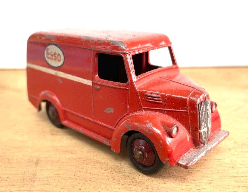 Dinky Toys Trojan Esso Bestelwagen - Vintage Modelauto, Ophalen of Verzenden, Gebruikt, Auto, Overige merken