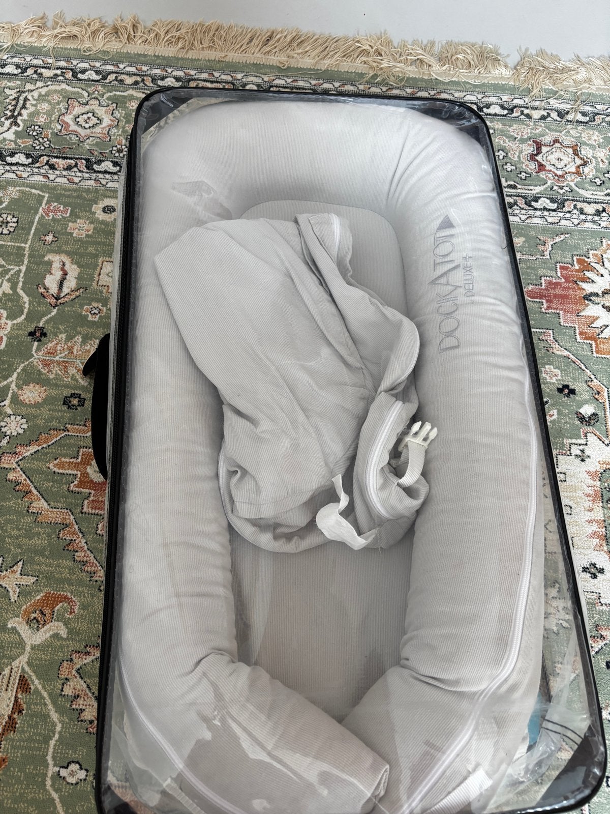 DockATot Deluxe+ babynestje - Zo goed als nieuw, Ophalen, Zo goed als nieuw, Wieg