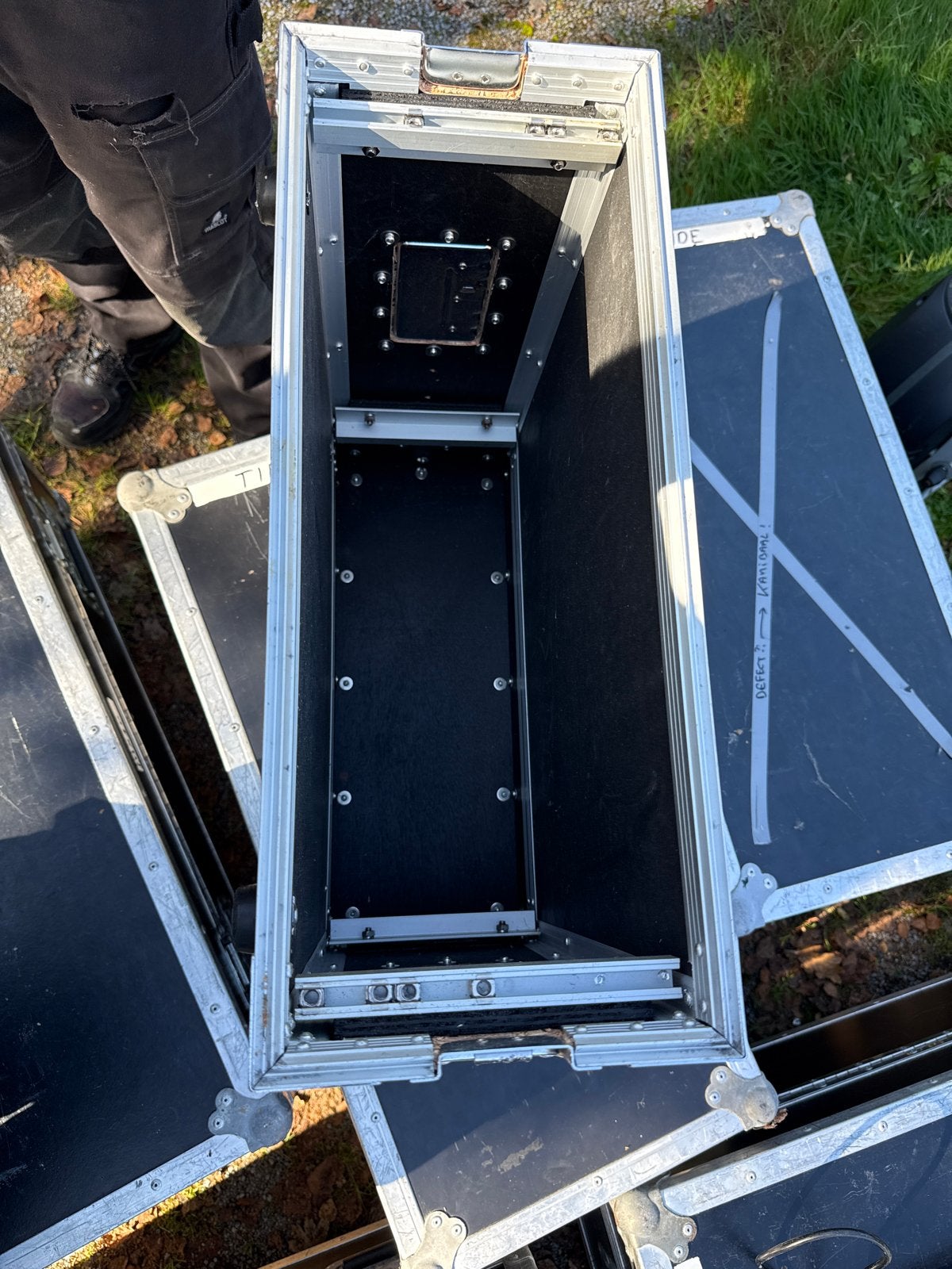 Stevige Flightcase voor Apparatuur - Gebruikt, Ophalen of Verzenden, Gebruikt, Overige instrumenten, Flightcase