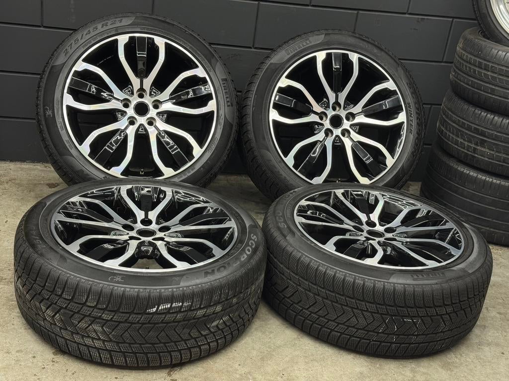 WINTER! Originele 21 inch Range Rover Sport 5x120 Pirelli, Auto-onderdelen, Banden en Velgen, Ophalen, ., 275 mm, Banden en Velgen
