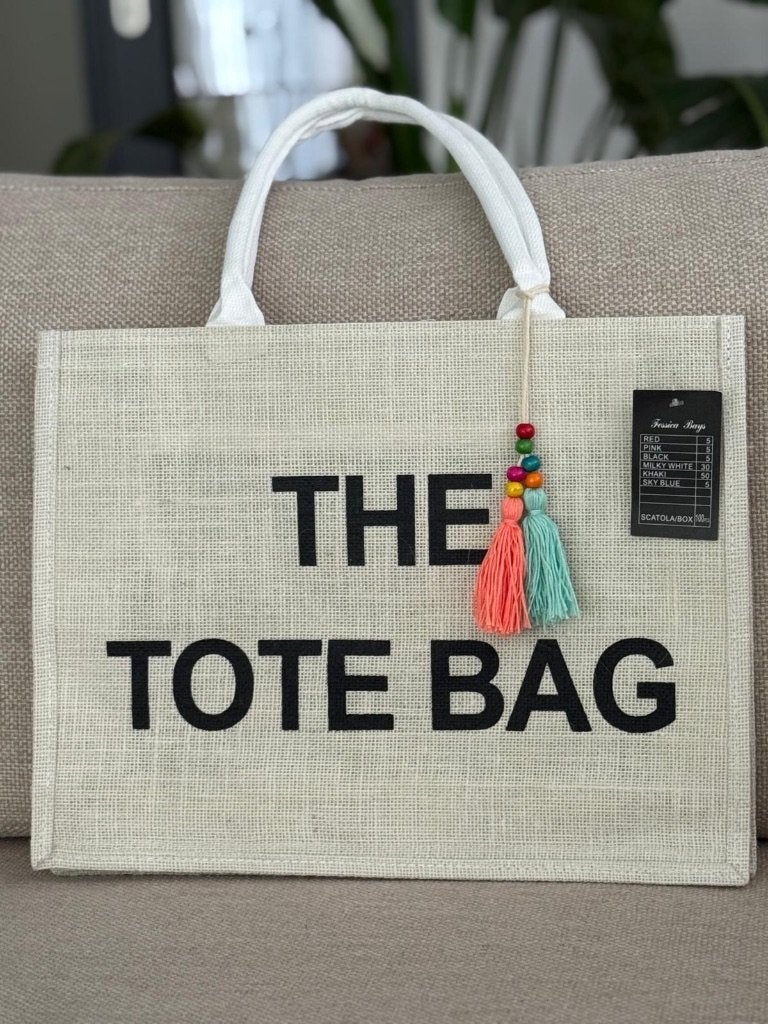 Strandtas The Tote Bag in verschillende kleuren. Actie !!, Ophalen of Verzenden, Nieuw, Overige kleuren, Shopper