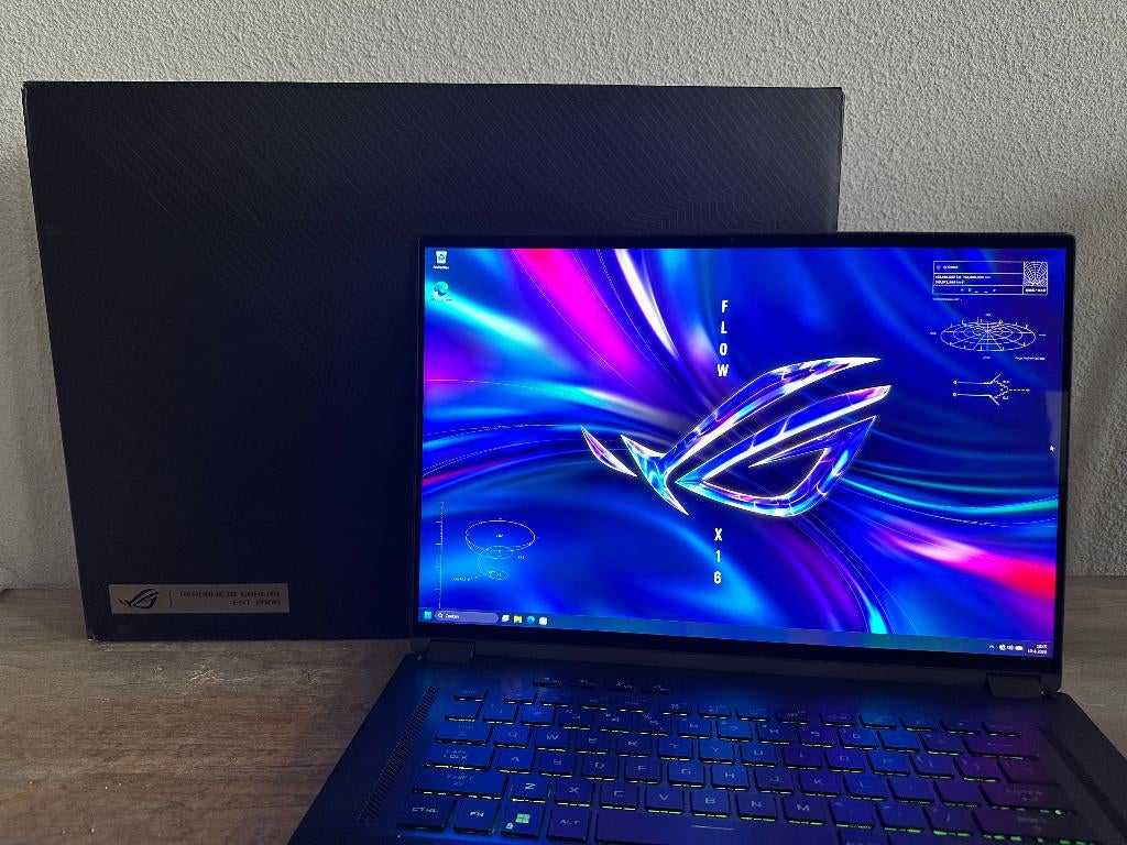 ASUS ROG Flow X16 (2022), Computers en Software, Windows Laptops, Ophalen, Gebruikt, ASUS, Met videokaart
