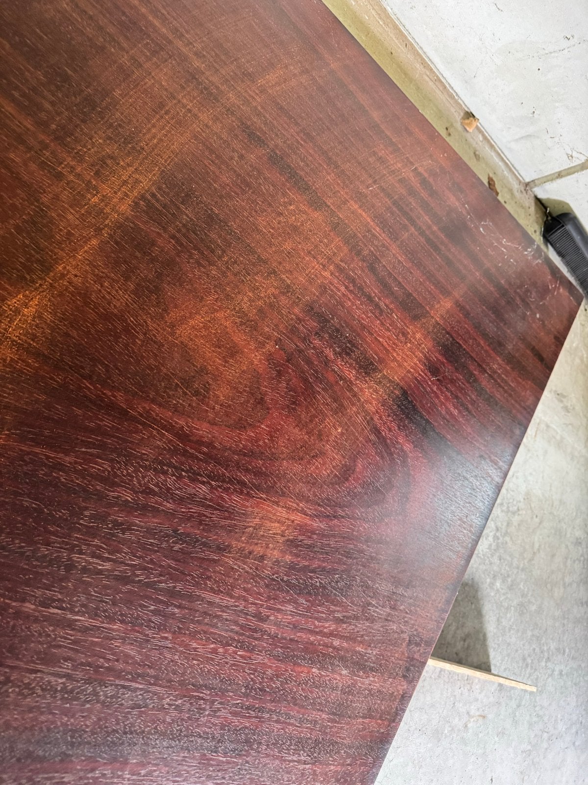 Padoek Houten Plaat - Tafelblad/Meubeldeel (150x90x5cm), Ophalen, Gebruikt, Overige typen, 50 mm of meer