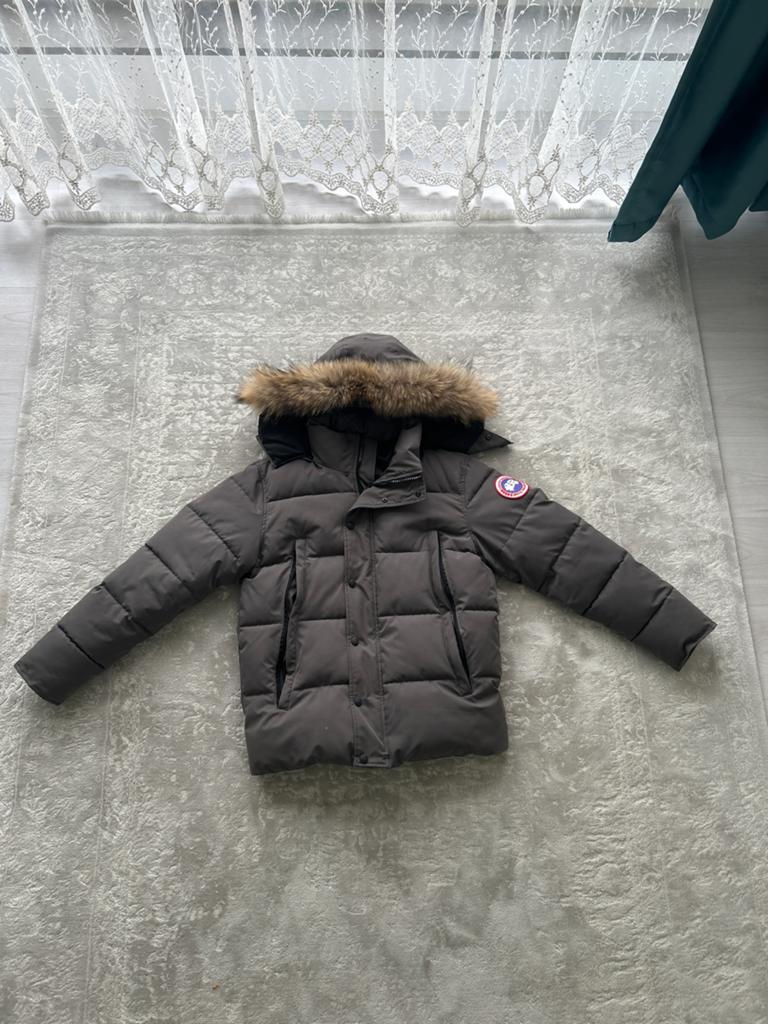 Winterjas, Ophalen of Verzenden, Zo goed als nieuw, Maat 46 (S) of kleiner, Grijs