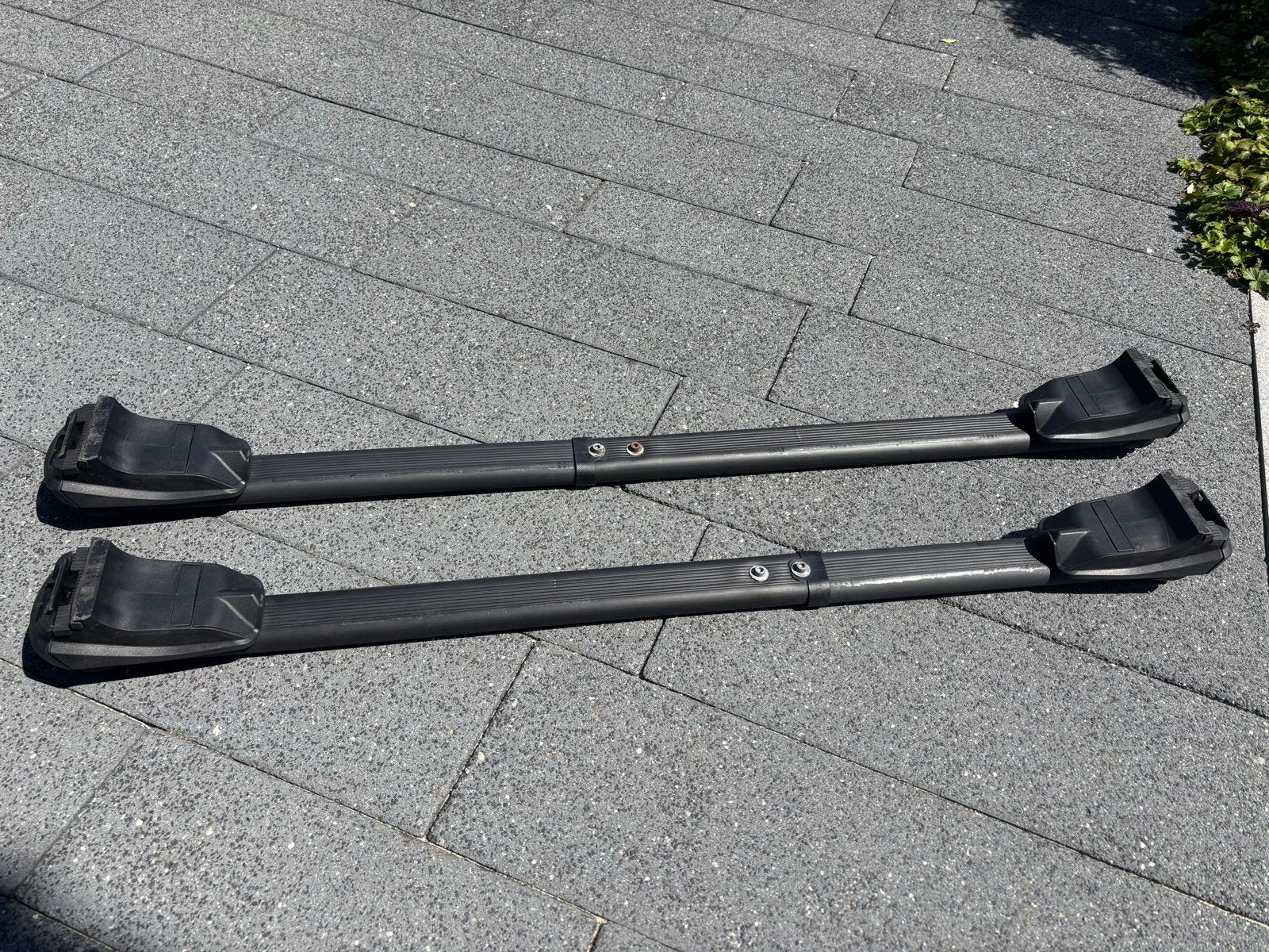 Telescopische dakdragers voor dakrails - G3, Ophalen, Zo goed als nieuw