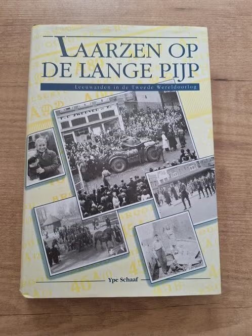 Y. Schaaf - Laarzen op de Lange Pijp - Inclusief Kaart, Tweede Wereldoorlog, Ophalen of Verzenden, Zo goed als nieuw, Y. Schaaf