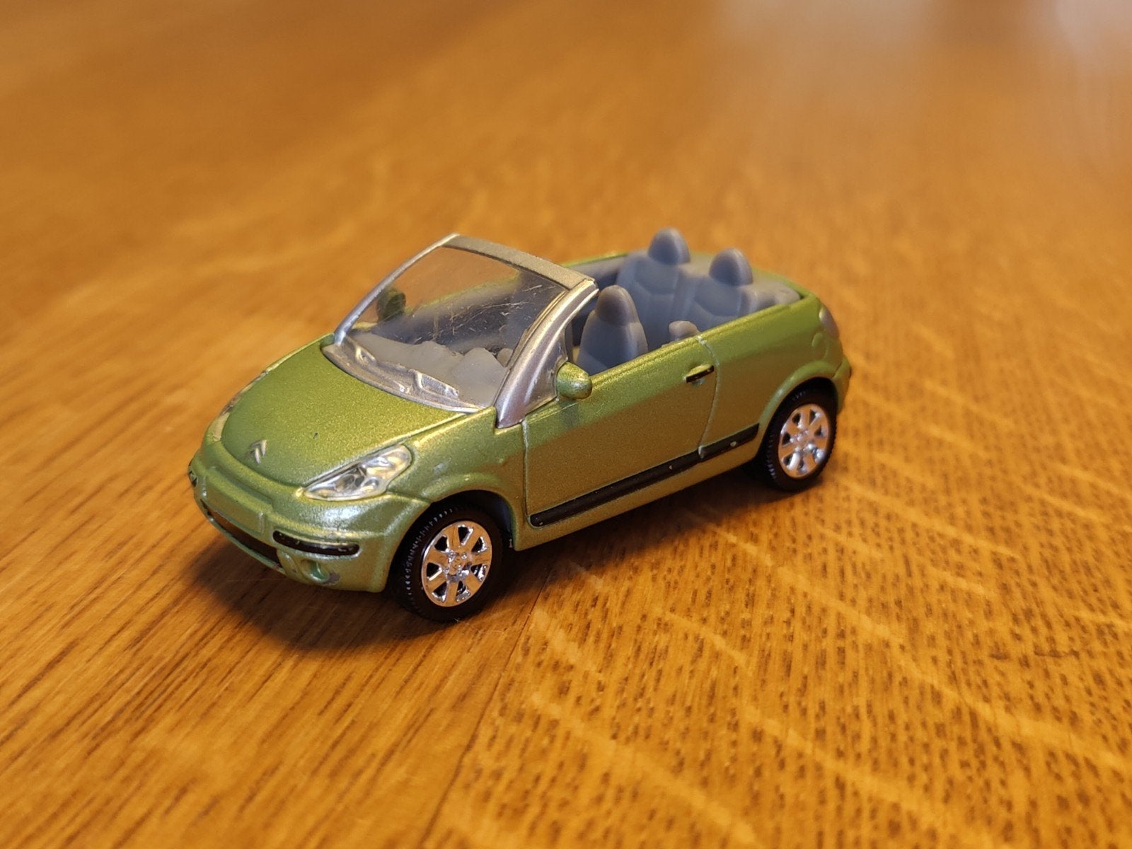 Norev Citroen C3 Pluriel GROEN, Ophalen of Verzenden, Zo goed als nieuw, Auto